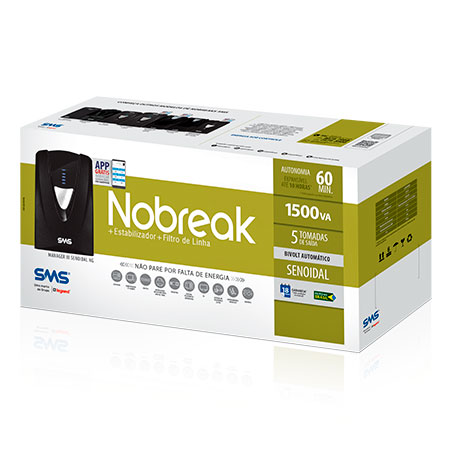Nobreaks - Manager III Senoidal 1500VA NG - SMS